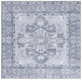 Safavieh Tucson 6'-0" x 6'-0" Rug in Dark Grey / Light Grey
