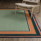 Oriental Weavers Sphinx Havana HAV03 Navy Rugs - angle/detail