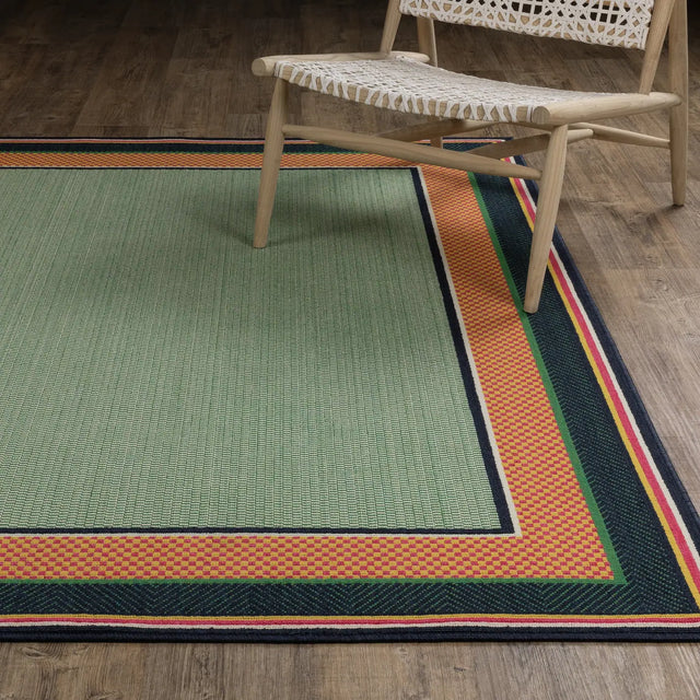 Oriental Weavers Sphinx Havana HAV03 Navy Rugs - angle/detail