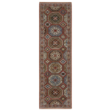 Oriental Weavers Sphinx HASTINGS HA05R Pink Geometric Rugs - runner