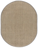 Safavieh Natural Fiber 6'-0" x 8'-0" Rug in Natural / Grey
