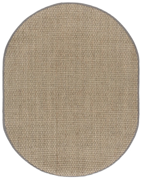 Safavieh Natural Fiber 6'-0" x 8'-0" Rug in Natural / Grey