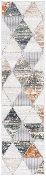 Safavieh Alenia 100 2'-0" x 8'-0" Rug in Grey / Beige