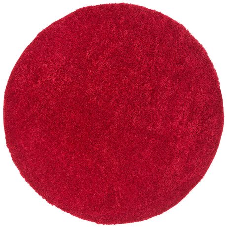 Safavieh August Shag 900 5'-3" x 5'-3" Rug in Red
