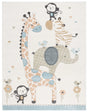 Safavieh Carousel Kids 100 10'-0" x 14'-0" Rug in Ivory