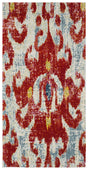Safavieh Watercolor 2'-7" x 5'-0" Rug in Brickred / Light Blue
