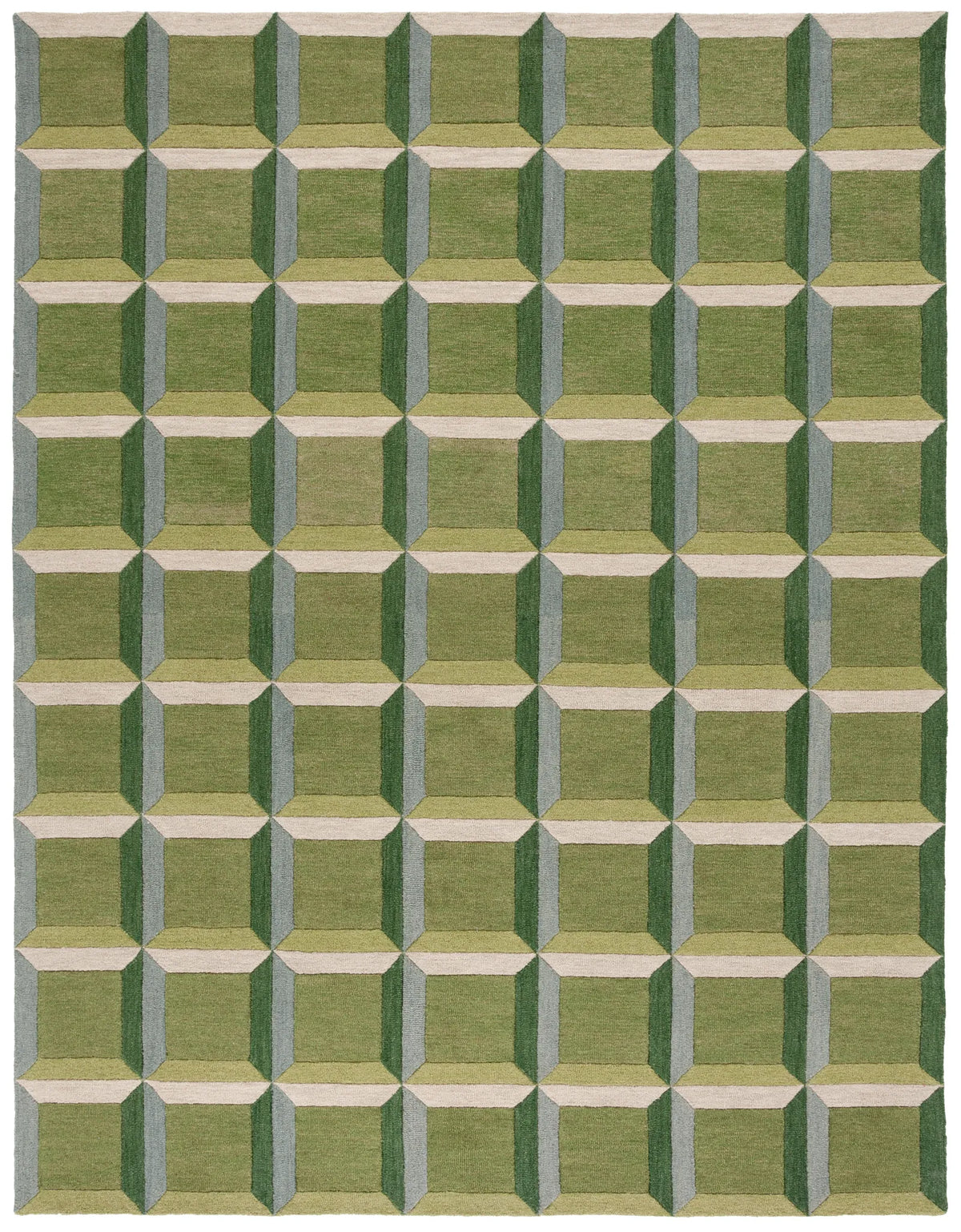 Safavieh Genre 10'-0" x 14'-0" Rug in Green / Beige