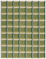 Safavieh Genre 10'-0" x 14'-0" Rug in Green / Beige