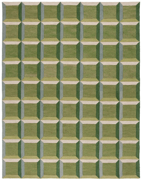 Safavieh Genre 10'-0" x 14'-0" Rug in Green / Beige