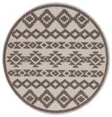 Safavieh Global 6'-7" x 6'-7" Rug in Beige / Dark Beig