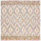 Safavieh Aspen 7'-0" x 7'-0" Rug in Ivory / Rust