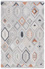 Safavieh Marquee 4'-0" x 6'-0" Rug in Rust / Grey