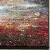 Safavieh Galaxy 4'-0" x 6'-0" Rug in Purple / Multi
