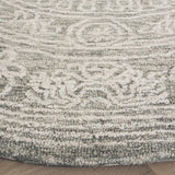 Safavieh Ebony 6'-0" x 6'-0" Rug in Ivory / Grey