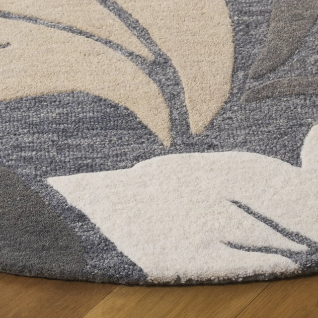 Safavieh Jardin 6'-0" x 6'-0" Rug in Grey / Beige