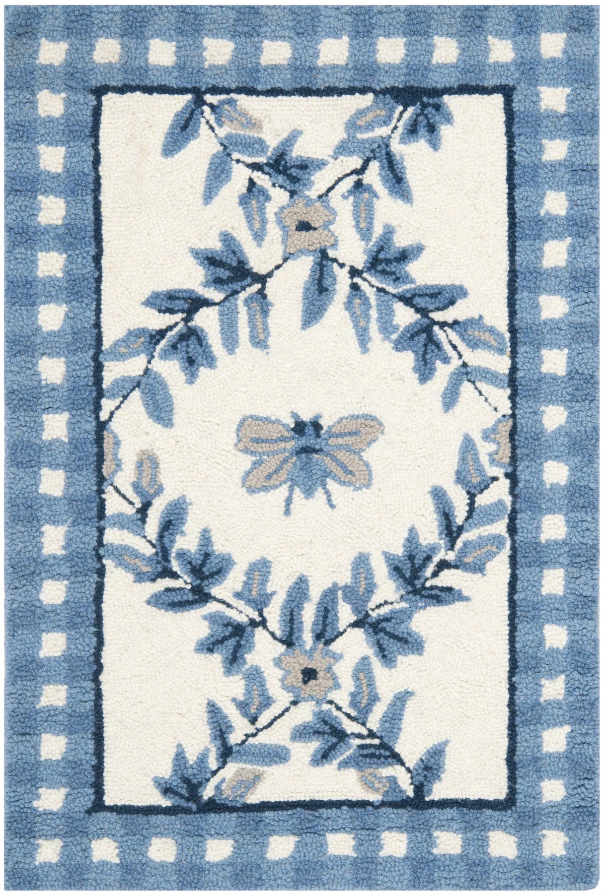 Safavieh Chelsea 1'-8" x 2'-6" Rug in Ivory / Blue