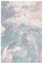 Safavieh Glacier 4'-0" x 6'-0" Rug in Pink / Blue