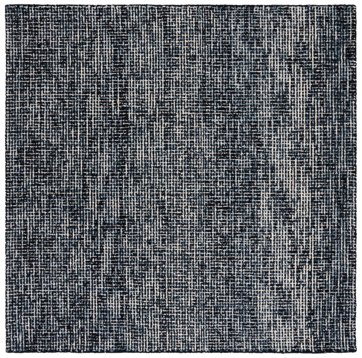 Safavieh Abstract 6'-0" x 6'-0" Rug in Black / Grey