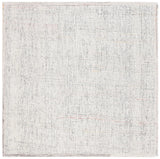 Safavieh Abstract 6'-0" x 6'-0" Rug in Red / Ivory