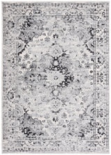 Safavieh Madison 4'-0" x 6'-0" Rug in Grey / Black
