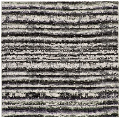 Safavieh Lurex 100 6'-7" x 6'-7" Rug in Black / Grey