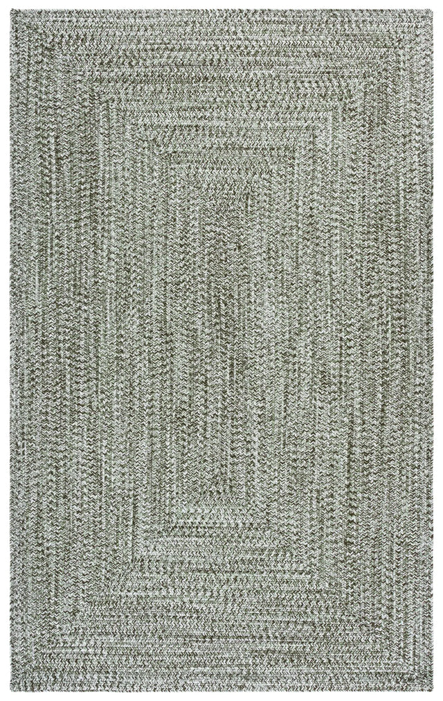 Safavieh Braided 4'-0" x 6'-0" Rug in Green