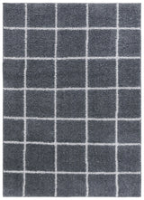 Safavieh Norway 4'-0" x 6'-0" Rug in Dark Grey / Light Grey