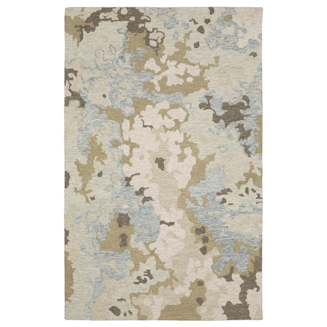 Oriental Weavers Sphinx Kipton KIP06 Blue Rugs - main flat