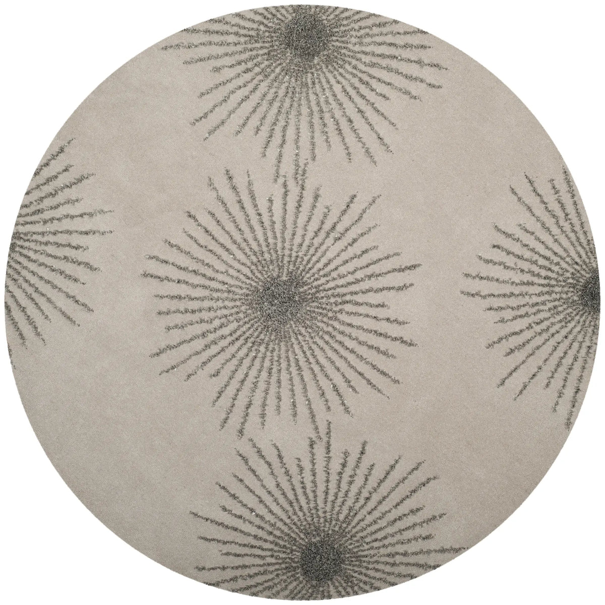 Safavieh Soho 6'-0" x 6'-0" Rug in Ivory / Silver