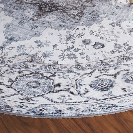 Safavieh Arizona 6'-0" x 6'-0" Rug in Ivory / Blue