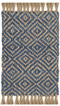 Safavieh Natural Fiber 2'-0" x 3'-0" Rug in Tropical Blue / Natural