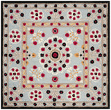 Safavieh Bellagio 5'-0" x 5'-0" Rug in Light Blue / Black