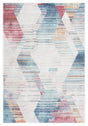 Safavieh Phoenix 500 4'-5" x 6'-5" Rug in Ivory / Blue