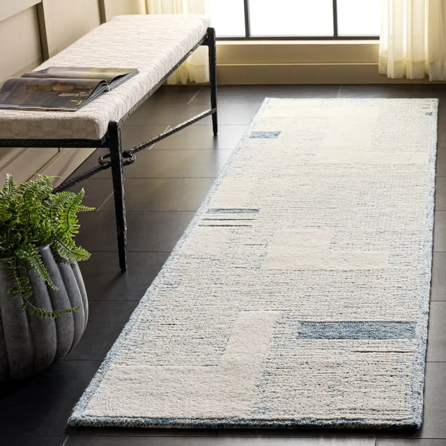 Safavieh Harvest 2'-3" x 8'-0" Rug in Blue / Ivory