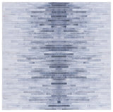 Safavieh Faux Hide 6'-0" x 6'-0" Rug in Light Grey / Grey