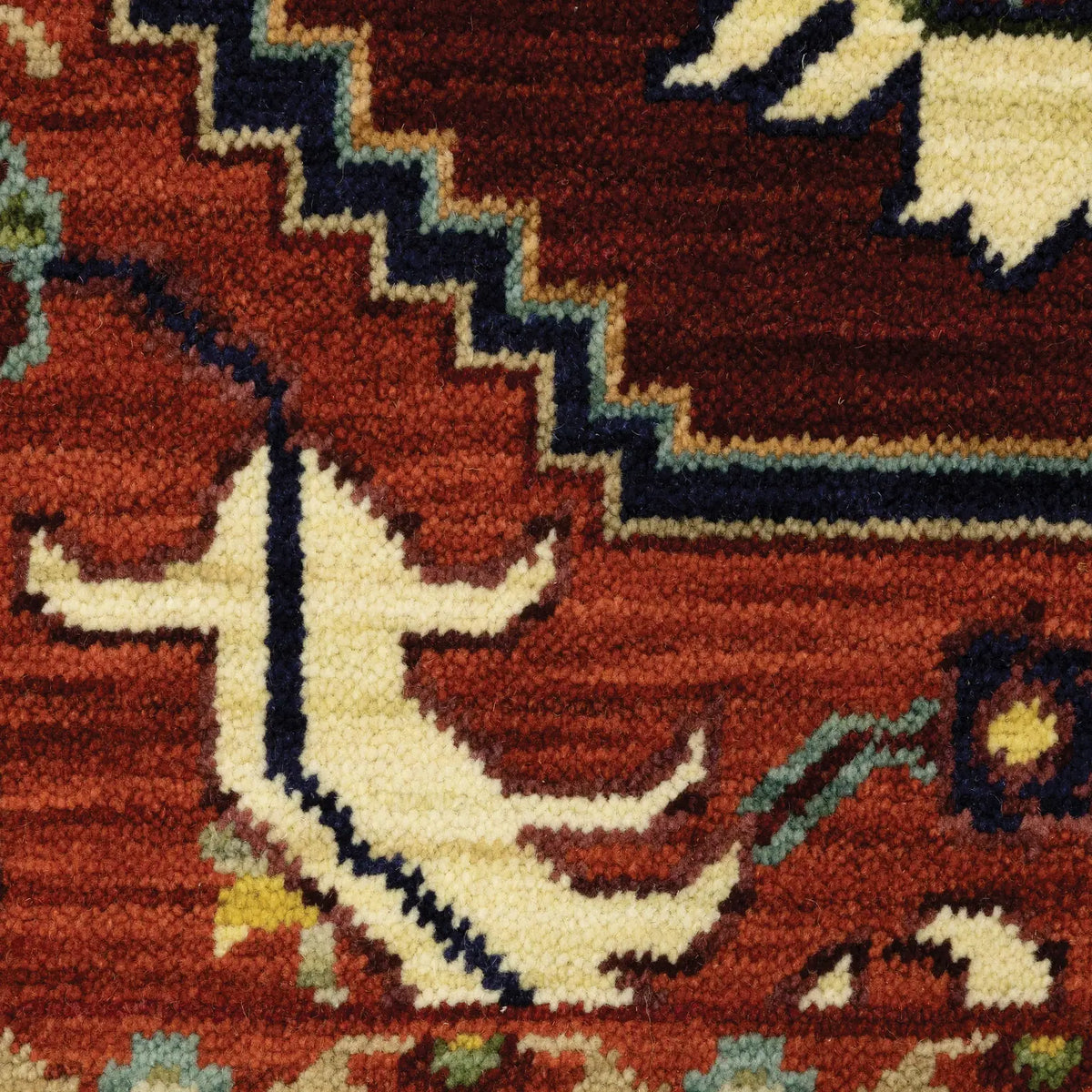 Oriental Weavers Lilihan 5502C Red/ Ivory Rug - room scene 2