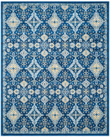 Safavieh Evoke 10'-0" x 14'-0" Rug in Royal / Ivory