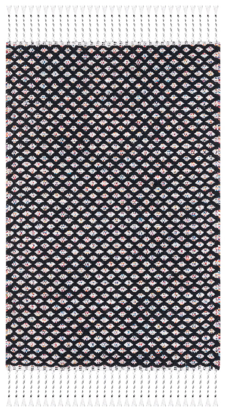 Safavieh Montauk 2'-0" x 3'-0" Rug in Black / Ivory