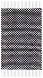 Safavieh Montauk 2'-0" x 3'-0" Rug in Black / Ivory