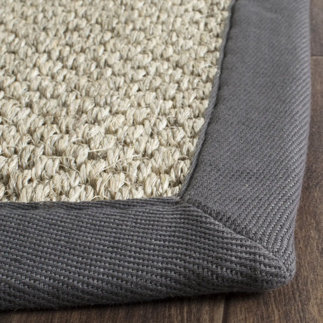 Safavieh Natural Fiber 2'-6" x 10'-0" Rug in Marble / Grey