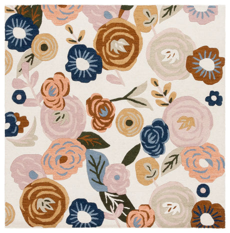 Safavieh Chelsea 6'-0" x 6'-0" Rug in Ivory / Pink