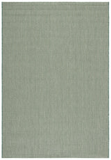 Safavieh Courtyard 4'-0" x 5'-7" Rug in Dark Green / Beige