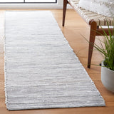 Safavieh Montauk 2'-3" x 9'-0" Rug in Navy / Ivory