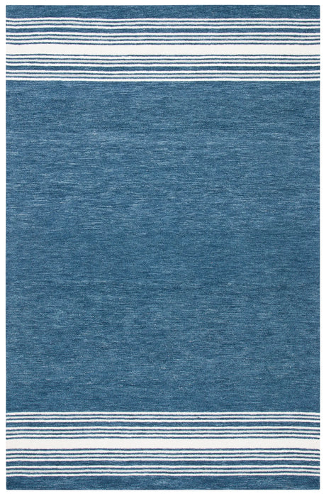 Safavieh Metro 4'-0" x 6'-0" Rug in Blue / Ivory
