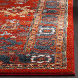 Safavieh Vintage Hamadan 4'-0" x 6'-0" Rug in Orange / Blue