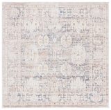 Safavieh Prestige 6'-7" x 6'-7" Rug in Beige / Blue