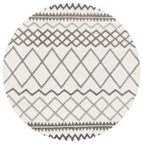 Safavieh Glamour 6'-0" x 6'-0" Rug in Ivory / Grey