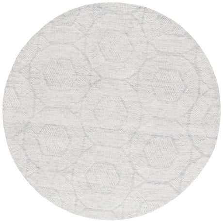 Safavieh Metro 6'-0" x 6'-0" Rug in Light Grey