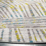 Safavieh Skyler 6'-7" x 6'-7" Rug in Grey / Green