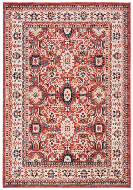 Safavieh Charleston 4'-0" x 6'-0" Rug in Red / Ivory